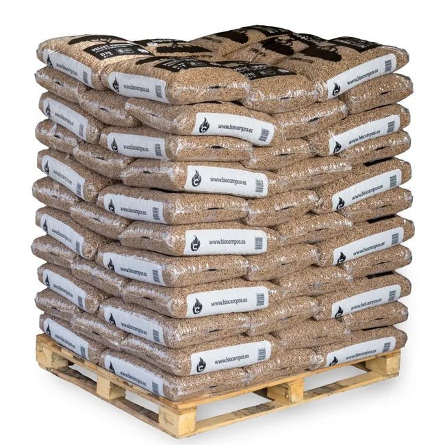 Paletta di 88 sacchetti di pellet PIÑONERO