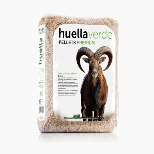 Pallet con impronta verde 77 sacchi da 15 kg - Immagine di 2