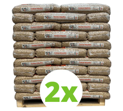 2 pallini di pellet tedesco EN+A1