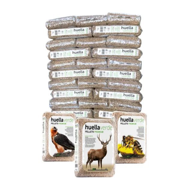 Pallet con impronta verde 77 sacchi da 15 kg