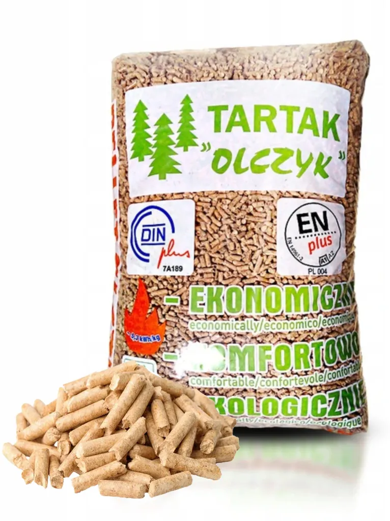 Pallet di pellet Olczyk 65 sacchi 975 kg