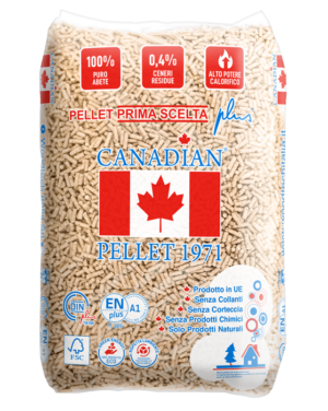 pellet canadese  72 sacchi