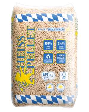 Heiss Pellet Abete 100%   bancale 72 x 15  kg