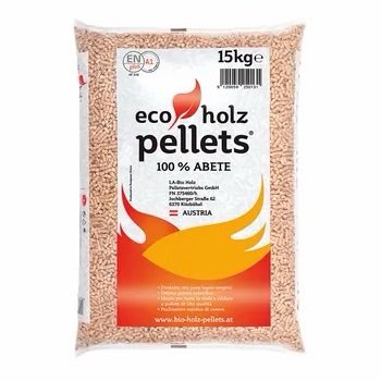 Bancale 1050 kg pellet Eco Holz in abete ENplus A1, 70 sacchi da 15 kg - Immagine di 3